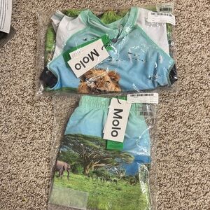 Molo Safari Print Swim Set NWT